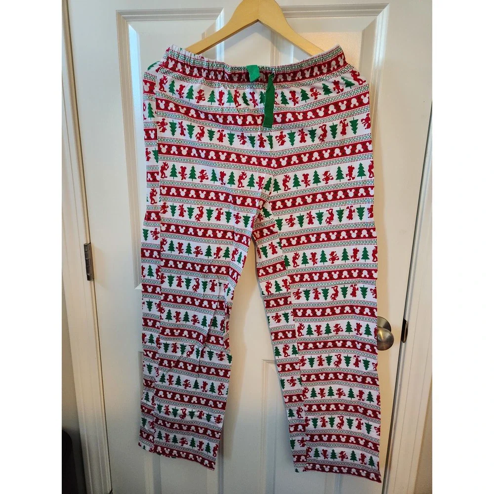 Minnie Mouse Christmas PJ Set M - Picture 5 of 7